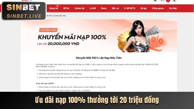 Thưởng Chào Mừng ok789